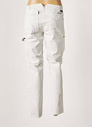 Pantalon cargo slim taille normale gris LEON & HARPER femme