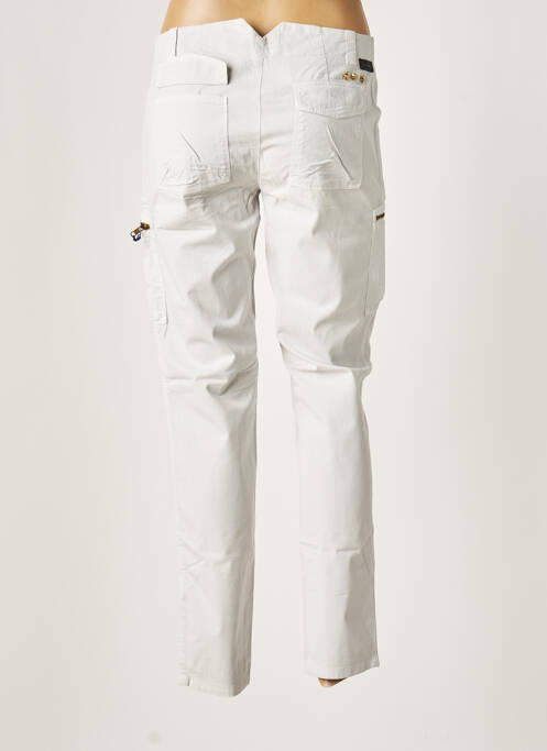 Pantalon cargo gris LEON & HARPER pour femme