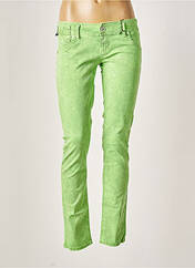 Pantalon slim vert FREESOUL pour femme seconde vue