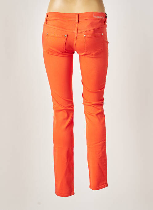 Pantalon slim orange FREESOUL pour femme