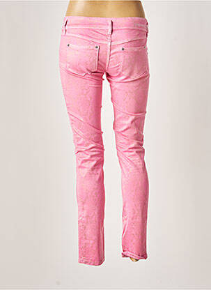 Pantalon slim taille basse taille basse rose FREESOUL femme