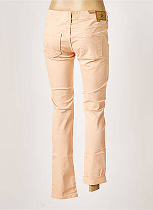 Pantalon slim taille basse taille basse rose CIMARRON femme