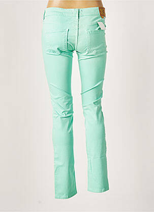 Pantalon slim taille basse taille basse vert CIMARRON femme