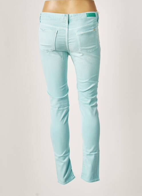 Pantalon 7/8 bleu REIKO pour femme