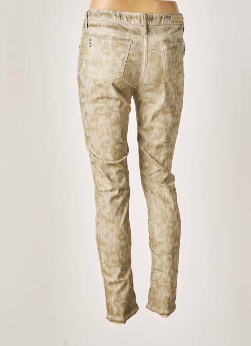 Pantalon 7/8 vert REIKO pour femme