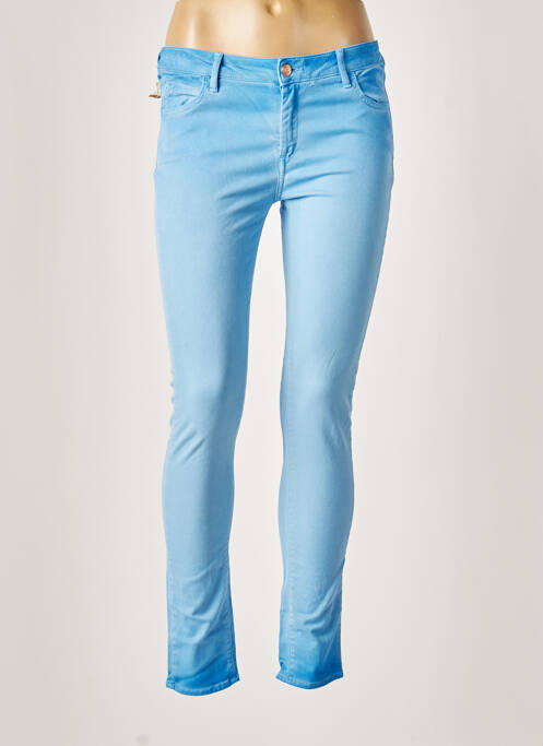 Pantalon slim bleu REIKO pour femme