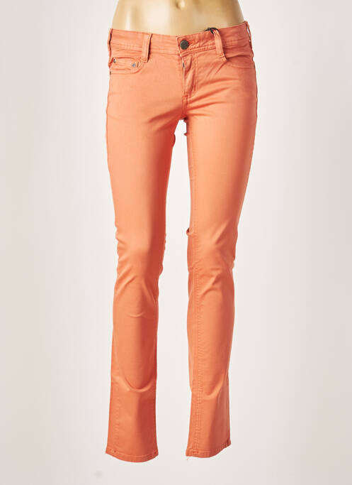Pantalon slim orange CIMARRON pour femme
