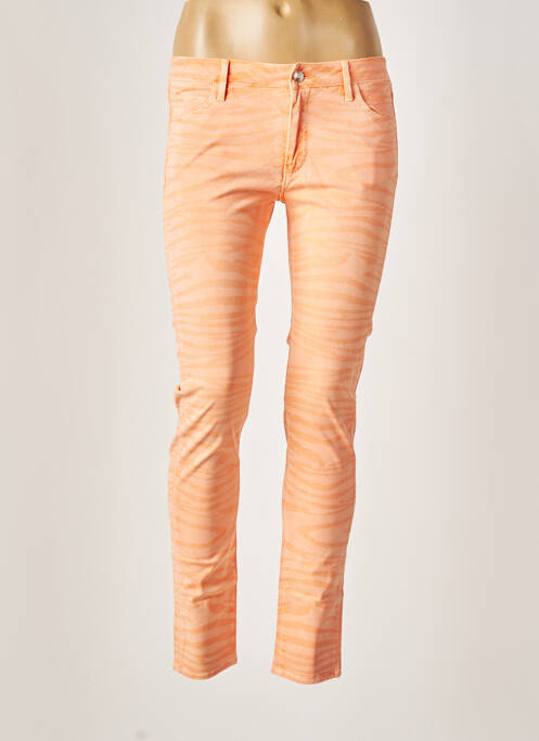 Pantalon slim orange REIKO pour femme