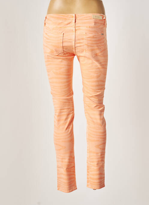Pantalon slim orange REIKO pour femme