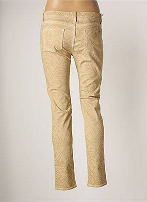 Pantalon slim skinny beige REIKO femme