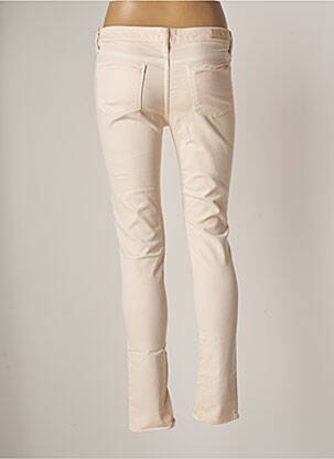 Pantalon slim taille basse taille basse rose REIKO femme