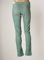 Pantalon slim vert REIKO pour femme seconde vue