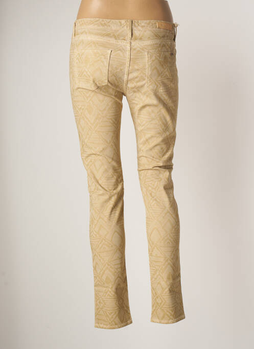 Pantalon slim beige REIKO pour femme