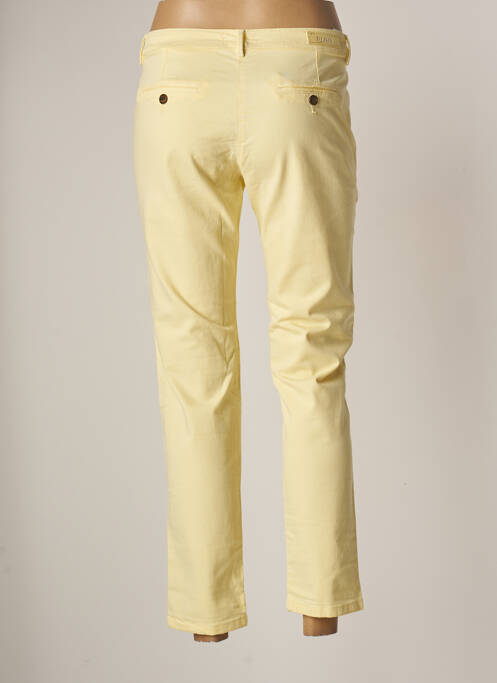 Pantalon 7/8 jaune REIKO pour femme