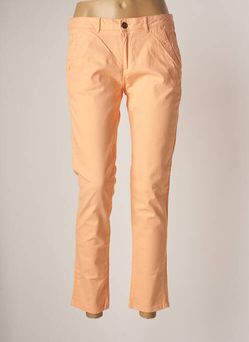 Pantalon chino orange REIKO pour femme