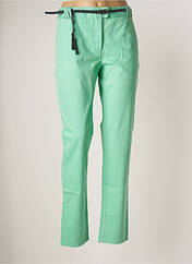 Pantalon chino vert ELEVEN PARIS pour femme seconde vue