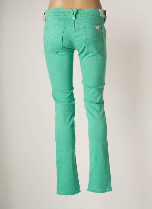 Jeans coupe slim vert REPLAY pour femme