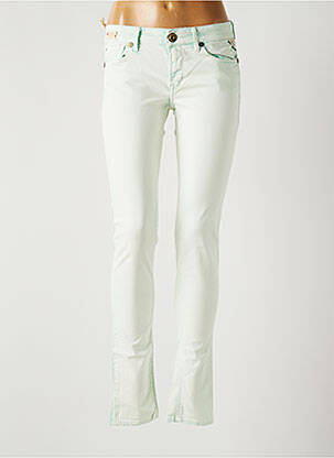 Jeans skinny stretch taille basse bleu REPLAY femme