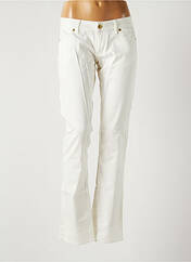 Pantalon droit blanc GUESS pour femme seconde vue