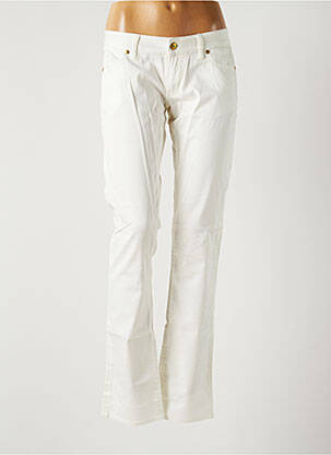 Pantalon droit blanc GUESS pour femme