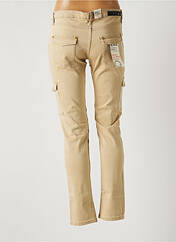 Pantalon slim beige ICHI pour femme seconde vue