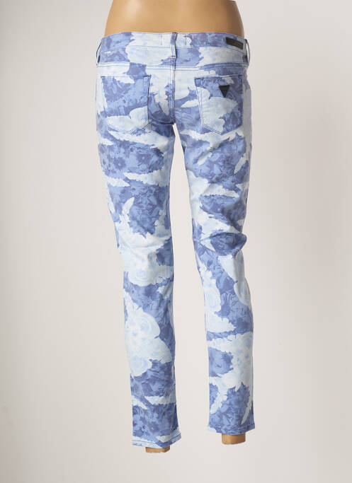 Pantalon 7/8 bleu GUESS pour femme