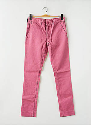Pantalon chino poches taille normale rose CHEAP MONDAY homme