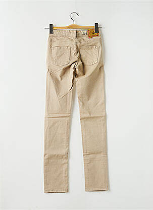 Pantalon slim taille basse taille basse beige CIMARRON femme