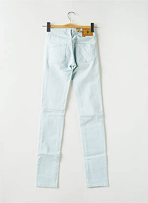 Pantalon slim taille basse taille basse bleu CIMARRON femme