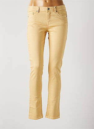 Jeans coupe slim beige LAB(DIP) pour femme