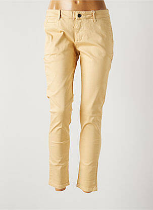 Pantalon chino beige LABDIP pour femme
