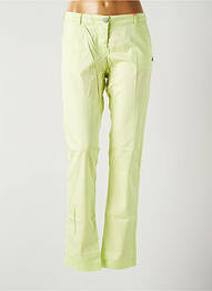 Pantalon chino taille basse taille basse vert MAISON SCOTCH femme