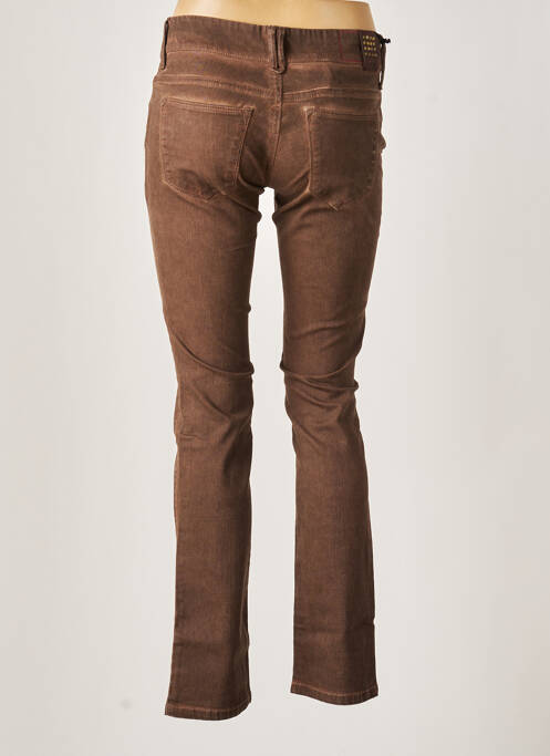 Pantalon droit marron FIVE PM pour femme
