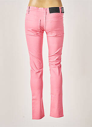 Pantalon slim taille basse taille basse rose CHEAP MONDAY femme