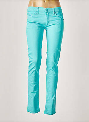 Pantalon slim taille basse taille basse bleu CHEAP MONDAY femme