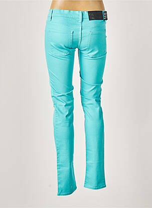 Pantalon slim taille basse taille basse bleu CHEAP MONDAY femme