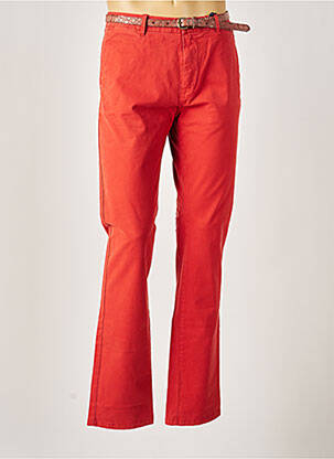 Pantalon chino orange SCOTCH & SODA pour homme