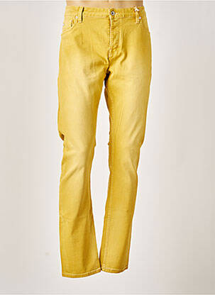 Pantalon slim jaune SCOTCH & SODA pour homme