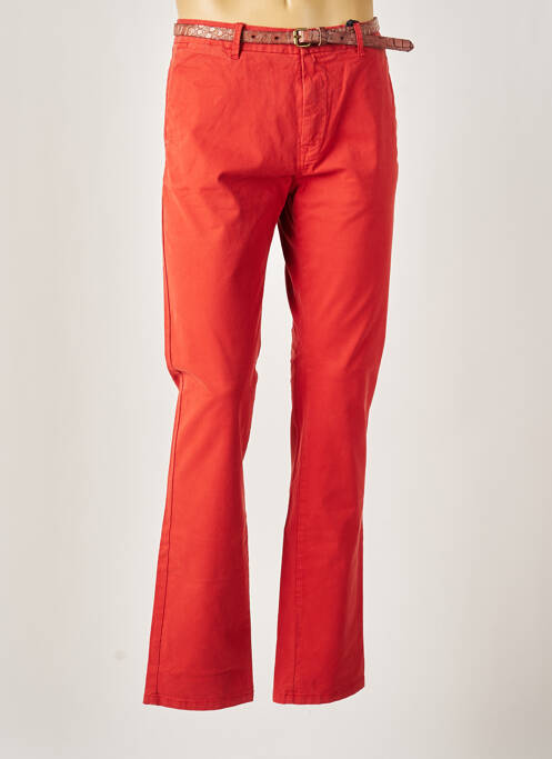 Pantalon chino stretch taille normale orange SCOTCH & SODA homme