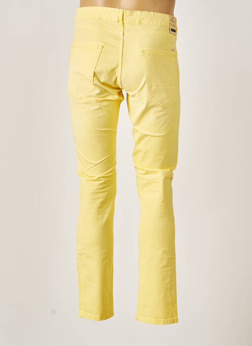 Pantalon slim jaune SCOTCH & SODA pour homme