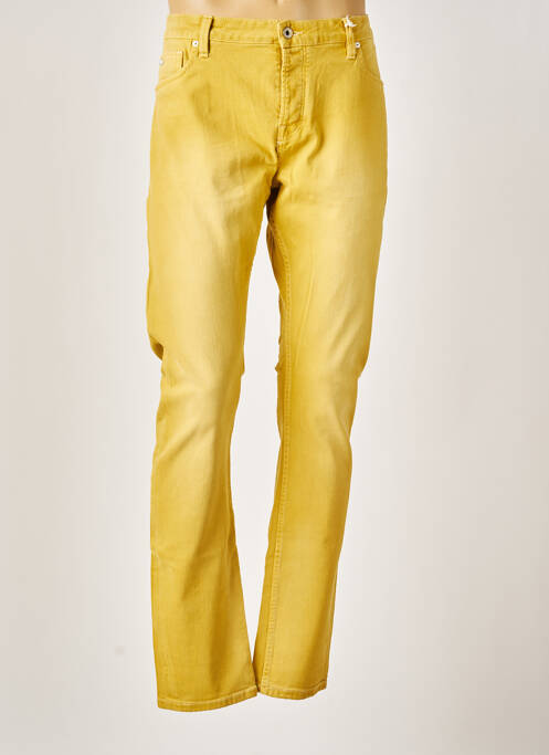 Pantalon slim jaune SCOTCH & SODA pour homme