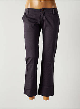 Pantalon 7/8 stretch taille basse gris SPIRIT OF GANG femme
