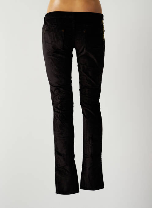 Jeans coupe slim noir RWD pour femme