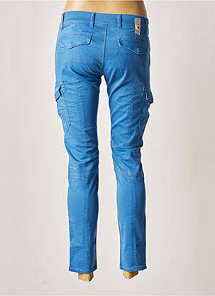 Pantalon 7/8 stretch taille basse bleu FIVE PM femme