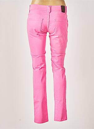 Pantalon slim taille basse taille basse rose FIVE PM femme