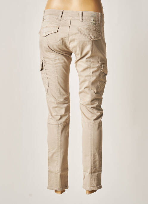 Pantalon 7/8 beige FIVE PM pour femme