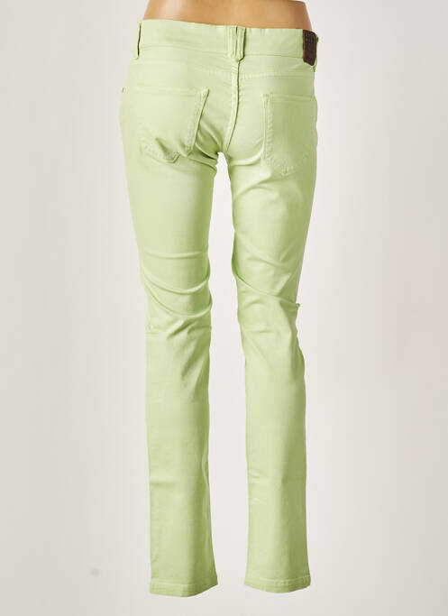 Pantalon slim vert FIVE PM pour femme