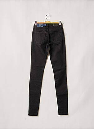 Jeans coupe slim broderie rivets taille normale noir LTB femme