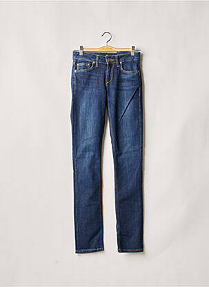Jeans coupe slim broderie rivets taille normale bleu LTB femme