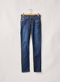 Jeans coupe slim broderie rivets taille normale bleu LTB femme